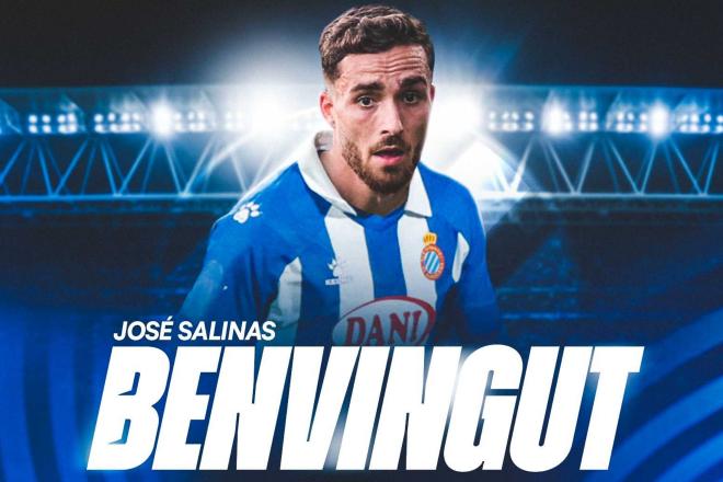 El Espanyol continua reforzando su plantilla con la incorporación de José Salinas