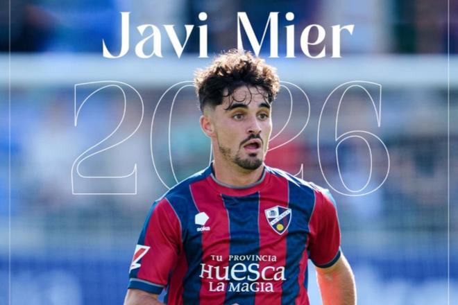 El Huesca asegura su mediocampo con Javi Mier y ficha a Jesús Álvarez