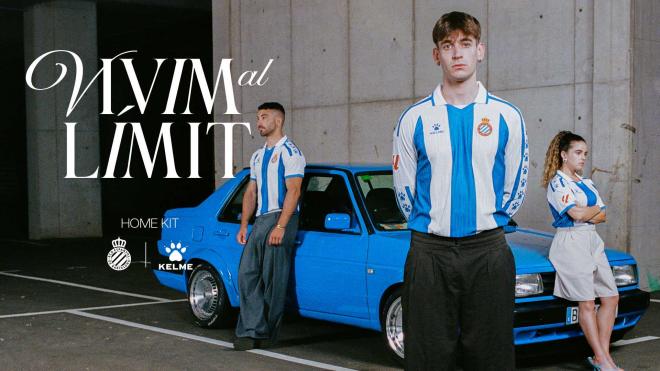 Nueva equipación retro del Espanyol revive la historia del club sobre el césped